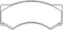 29017 Disc Brake Pad