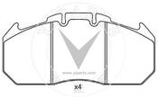 WVA 29131 disc brake pad product photo