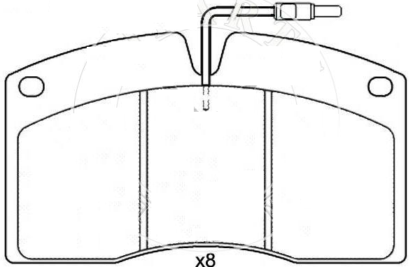 29072 brake pad