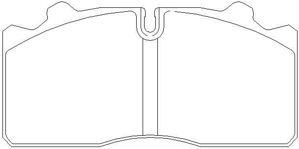 AD04 brake pad